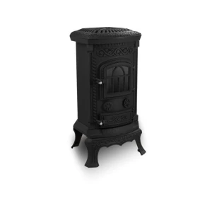 Piec Kominkowy Żeliwny NORDFLAM PLATO 6 kW czarny