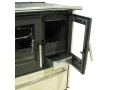 KUCHNIA NA DREWNO PLAMEN GLAS 850 PRAWA