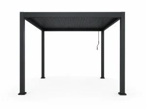 PERGOLA OGRODOWA STALOWO - ALUMINIOWA SUNLOFT LINEA 3x3m KOLOR ANTRACYT