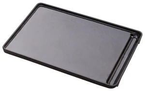 Żeliwna płyta gładka mała do grilla (40cm x 26cm)
